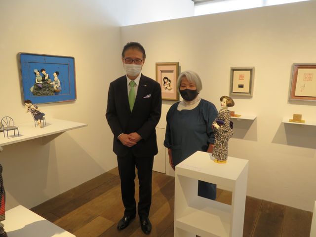 春和景明 井分潭風、泰良木ゆめ 二人展