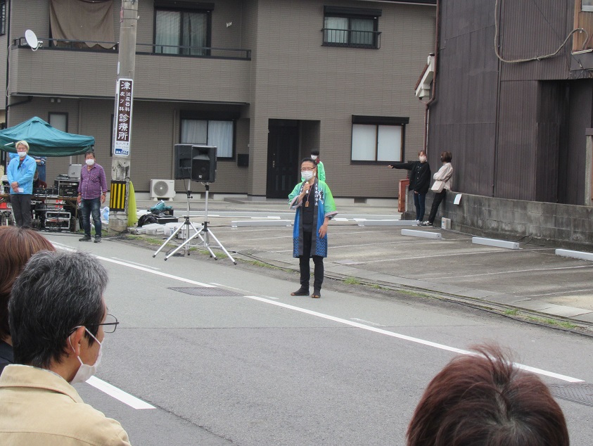 津まつり津新町挨拶