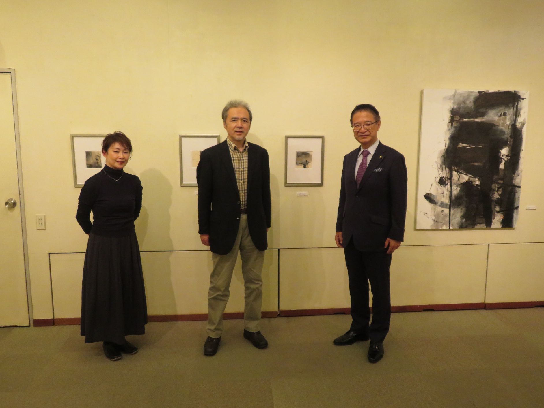 川口、坂本二人展