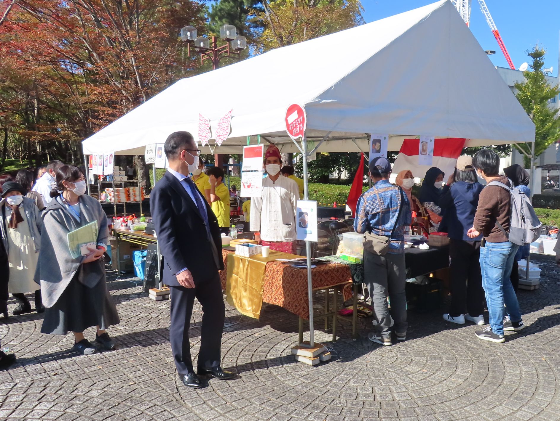 国際交流デー見学