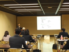 株式会社アルフレッシュによる講演の様子