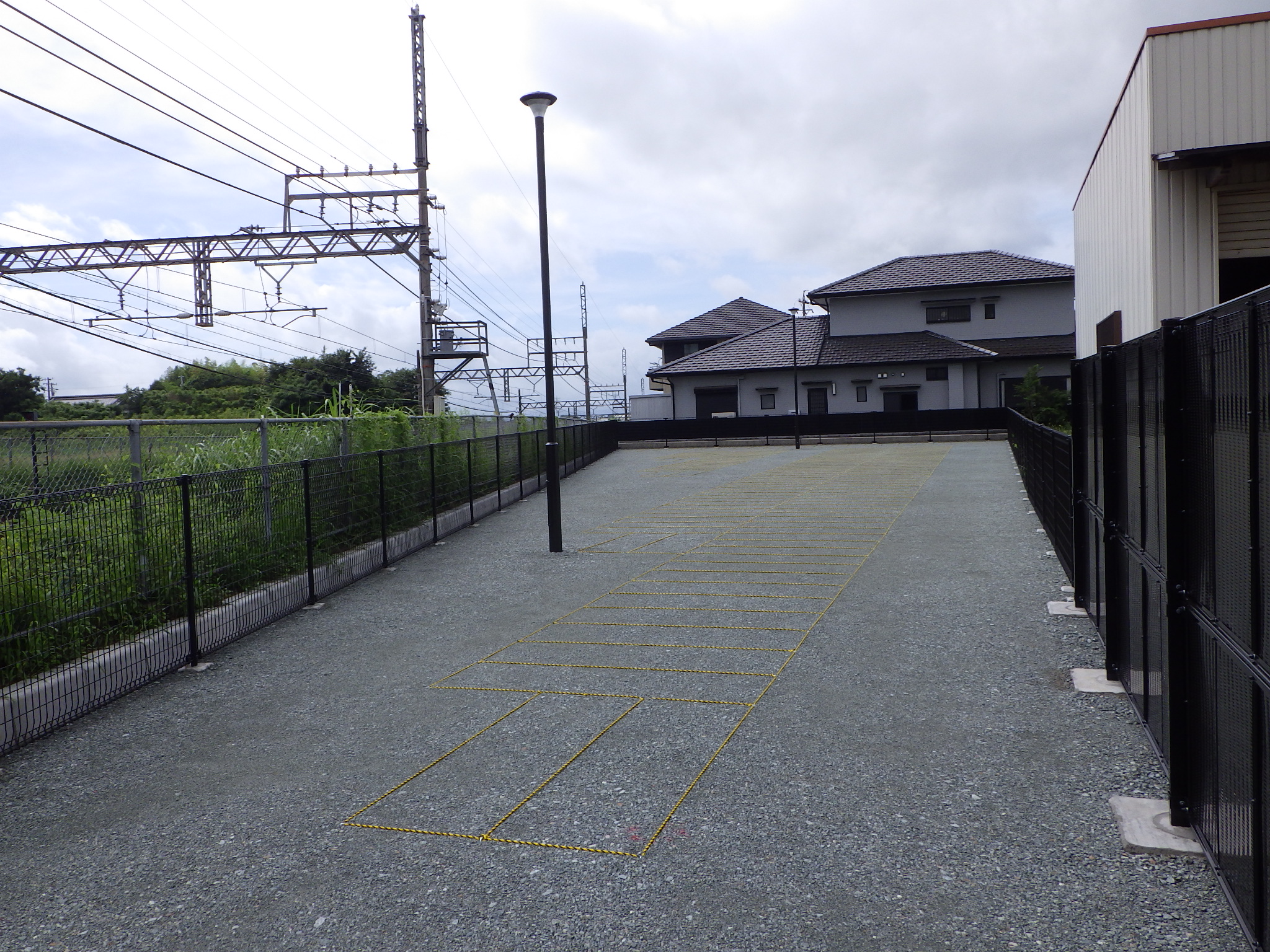 正面から