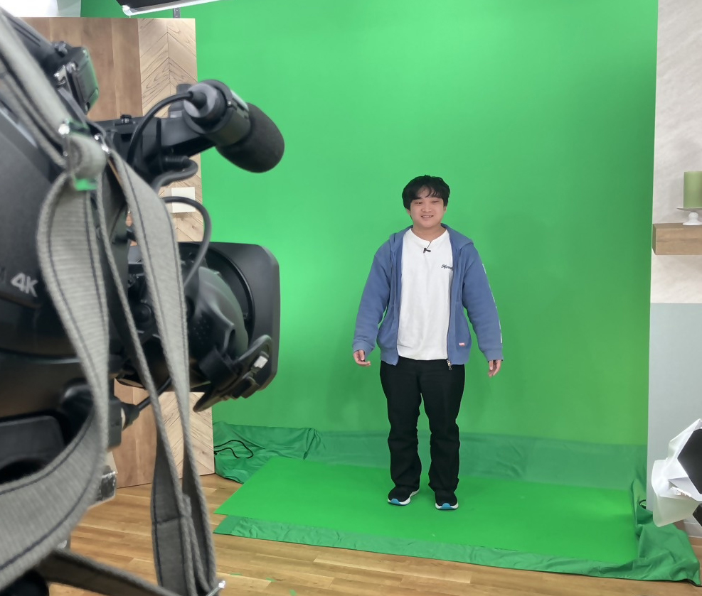 クロマキー撮影4